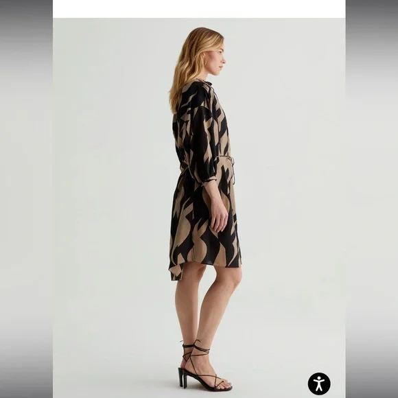 AG Octavia peasant shirt dress - Picture 2 of 9